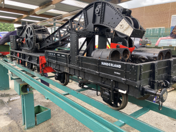 Image for 7/14” gauge LNER Craven Bros Steam Crane
